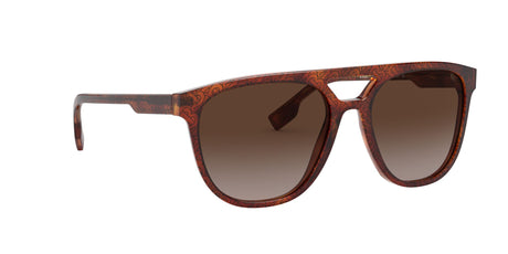 Burberry BE 4302 Top Tb Black On Light Havana / Brown Gradient 56 / Plastic / Plastic