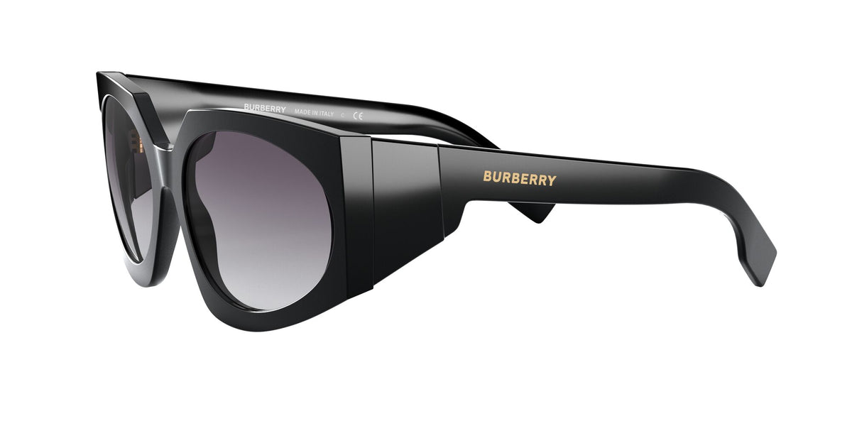 Burberry BE 4306 Black / Grey Gradient 60 / Plastic / Plastic