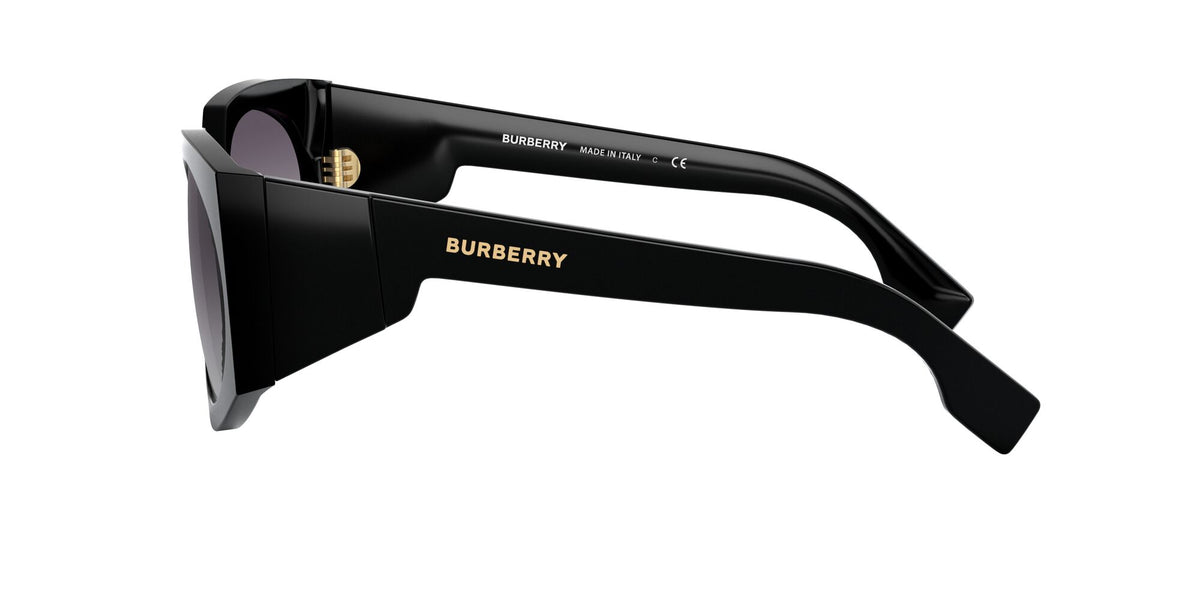Burberry BE 4306 Black / Grey Gradient 60 / Plastic / Plastic