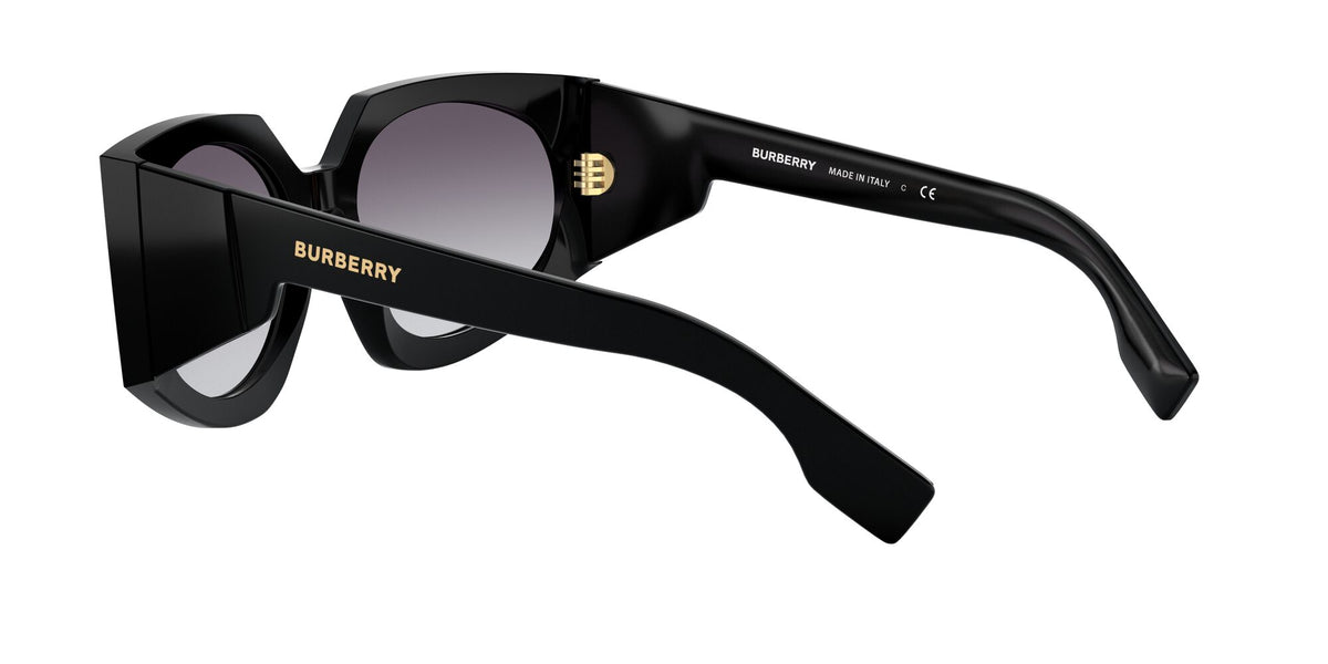 Burberry BE 4306 Black / Grey Gradient 60 / Plastic / Plastic