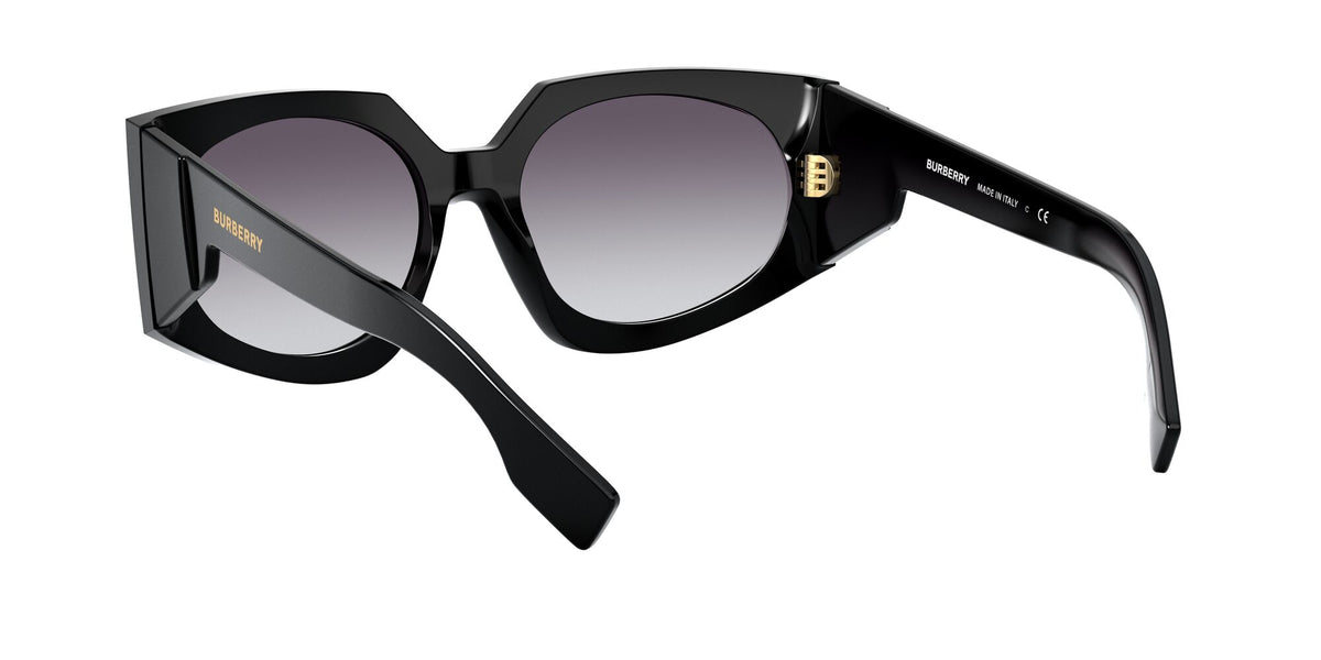 Burberry BE 4306 Black / Grey Gradient 60 / Plastic / Plastic