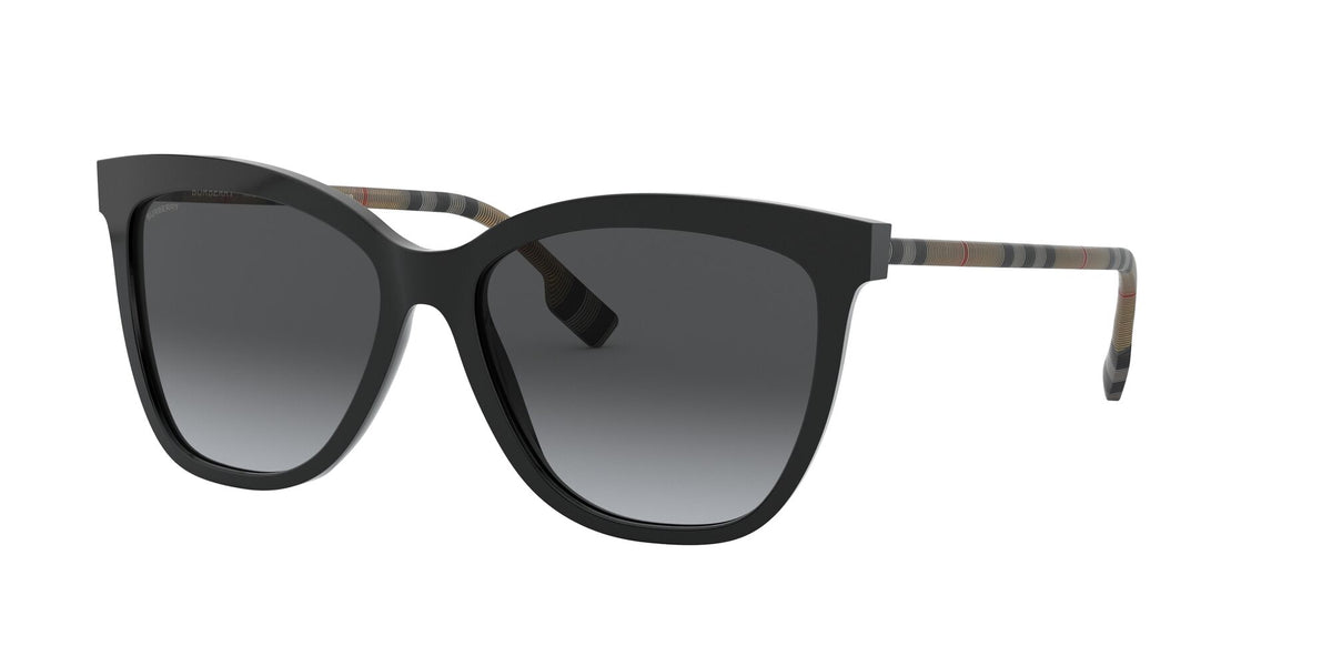Burberry BE 4308F Black 
Polar Grey Gradient 56 
Plastic 
Plastic