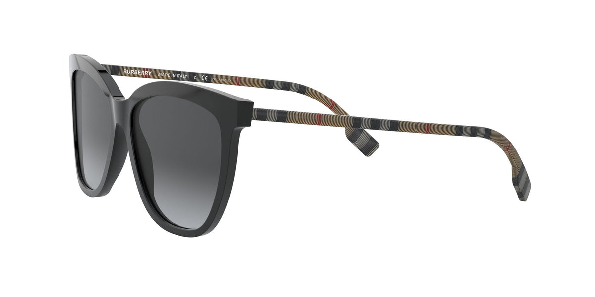 Burberry BE 4308F Black 
Polar Grey Gradient 56 
Plastic 
Plastic