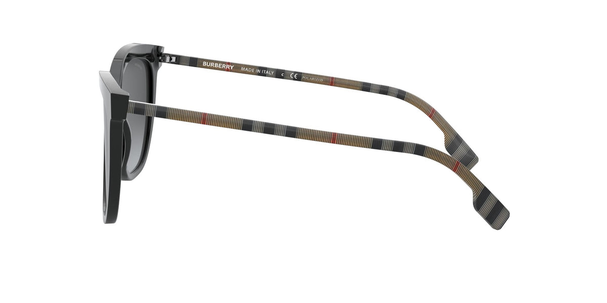 Burberry BE 4308F Black 
Polar Grey Gradient 56 
Plastic 
Plastic
