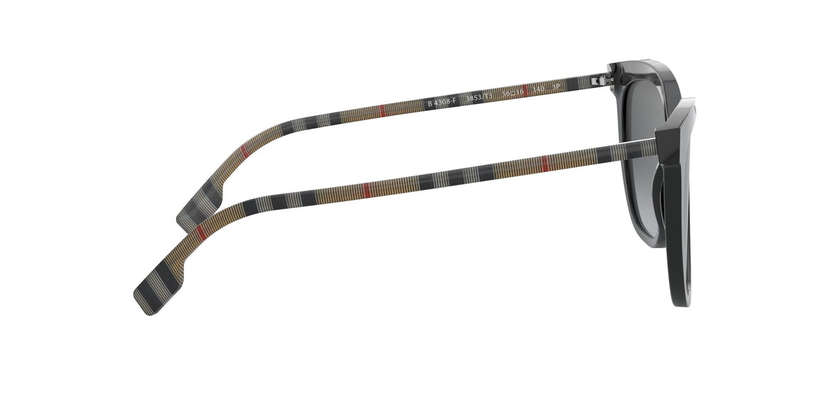 Burberry BE 4308F Black 
Polar Grey Gradient 56 
Plastic 
Plastic