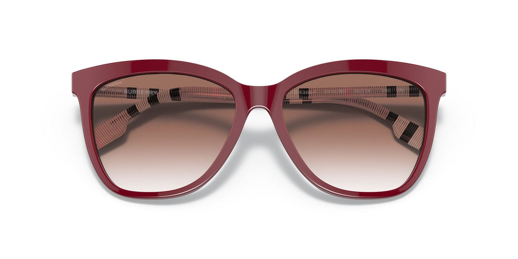 Burberry BE 4308F Bordeaux / Clear Gradient Pink 56 / Plastic / Plastic