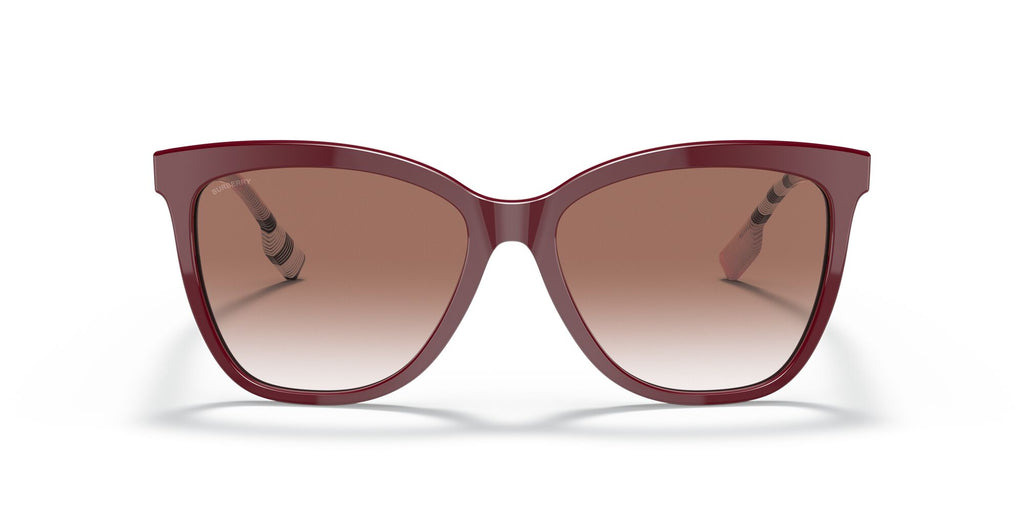 Burberry BE 4308F Bordeaux / Clear Gradient Pink 56 / Plastic / Plastic