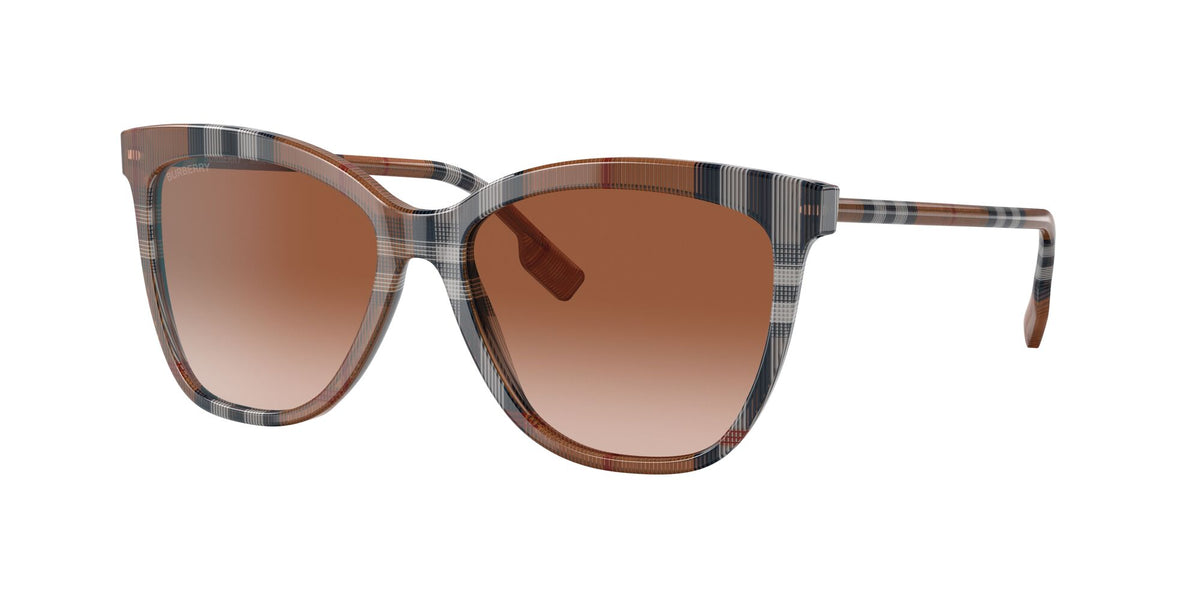 Burberry BE 4308F Check Brown / Gradient Brown 56 / Plastic / Plastic