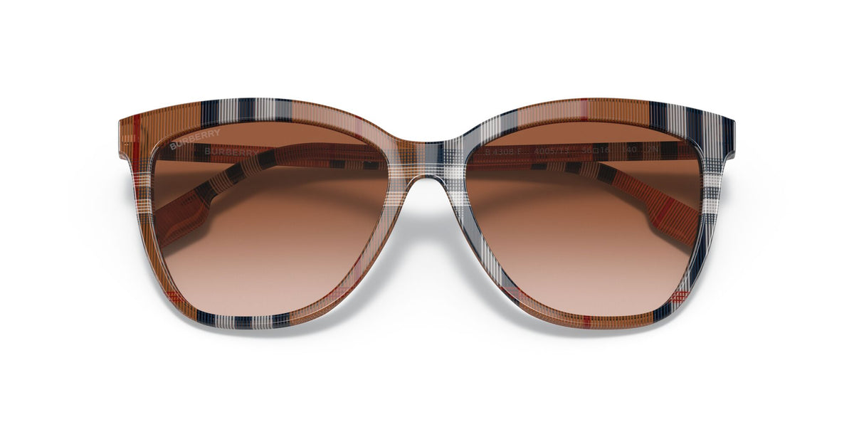 Burberry BE 4308F Check Brown / Gradient Brown 56 / Plastic / Plastic