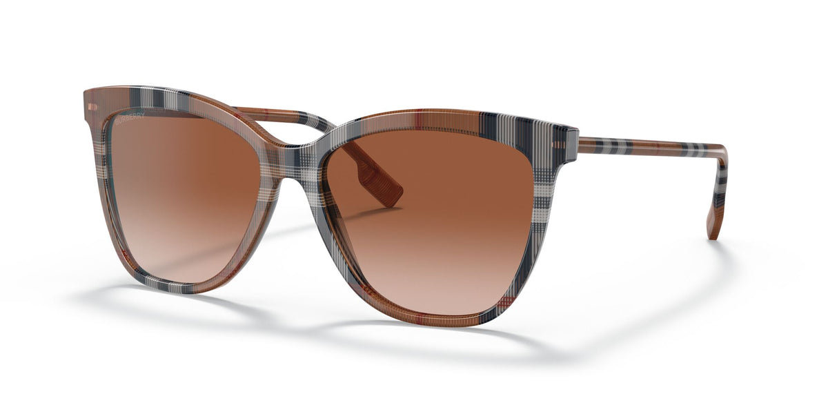 Burberry BE 4308F Check Brown / Gradient Brown 56 / Plastic / Plastic