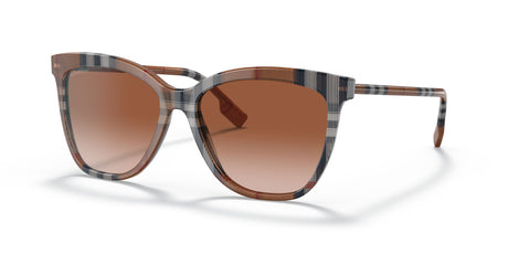 Burberry BE 4308F Check Brown / Gradient Brown 56 / Plastic / Plastic