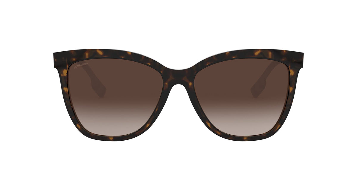 Burberry BE 4308 Dark Havana / Brown Gradient 56 / Plastic / Plastic