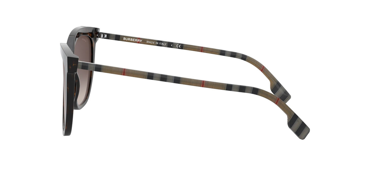 Burberry BE 4308 Dark Havana / Brown Gradient 56 / Plastic / Plastic