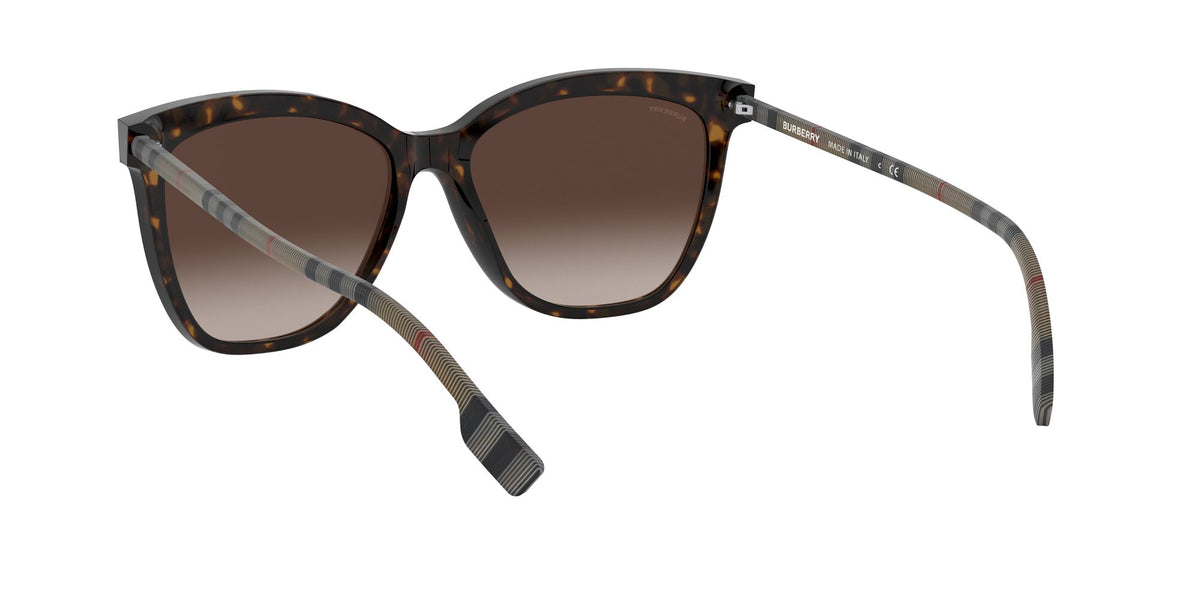 Burberry BE 4308 Dark Havana / Brown Gradient 56 / Plastic / Plastic