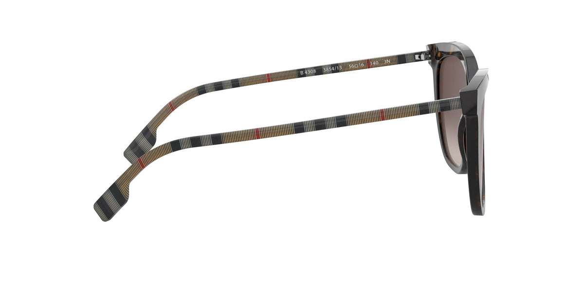 Burberry BE 4308 Dark Havana / Brown Gradient 56 / Plastic / Plastic