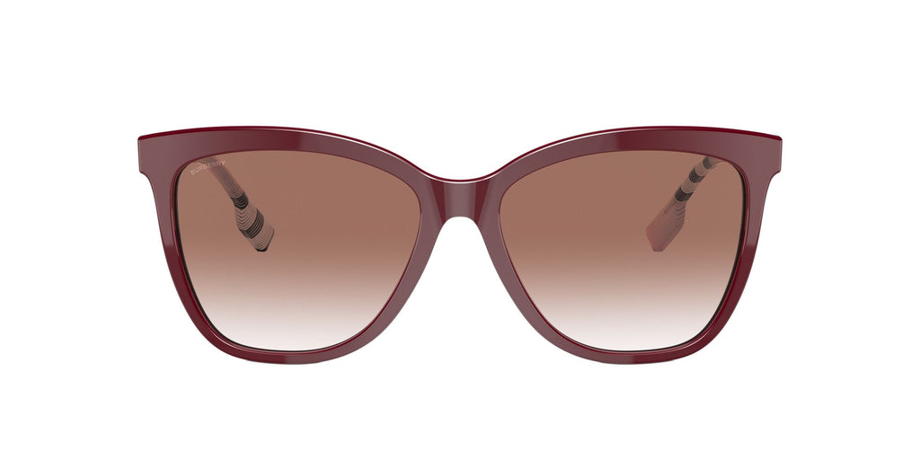 Burberry BE 4308 Bordeaux / Clear Gradient Pink 56 / Plastic / Plastic