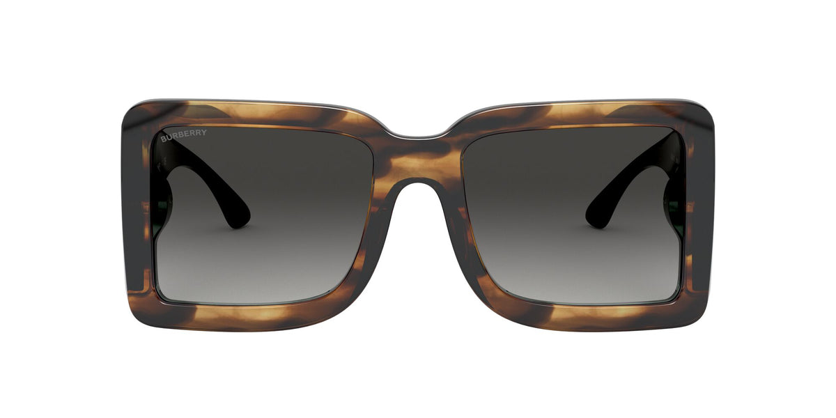 Burberry BE 4312 Brown / Grey Gradient 55 / Plastic / Plastic