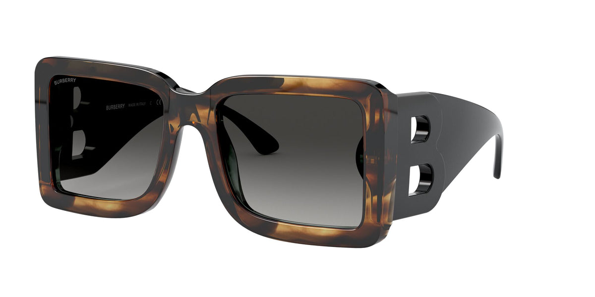 Burberry BE 4312 Brown / Grey Gradient 55 / Plastic / Plastic