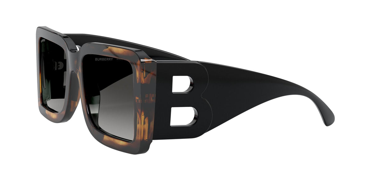 Burberry BE 4312 Brown / Grey Gradient 55 / Plastic / Plastic