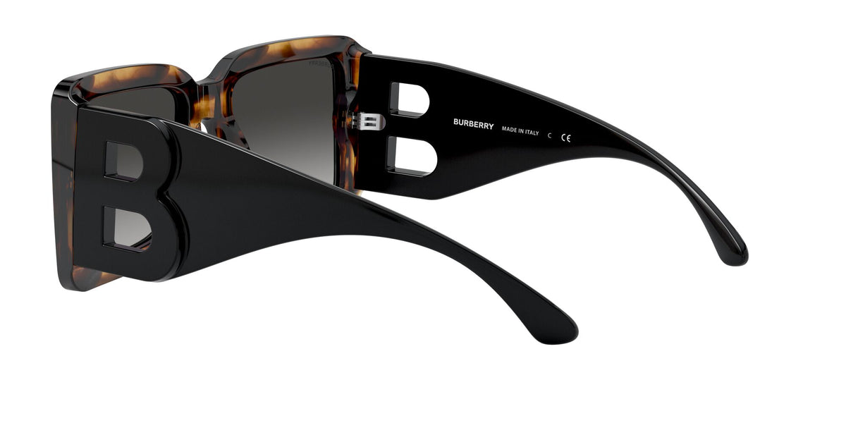 Burberry BE 4312 Brown / Grey Gradient 55 / Plastic / Plastic