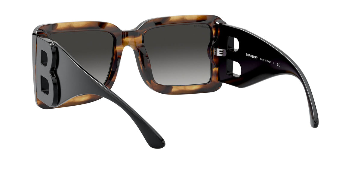 Burberry BE 4312 Brown / Grey Gradient 55 / Plastic / Plastic