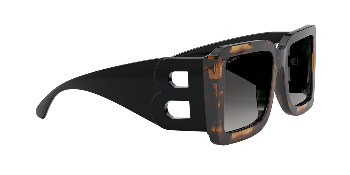 Burberry BE 4312 Brown / Grey Gradient 55 / Plastic / Plastic