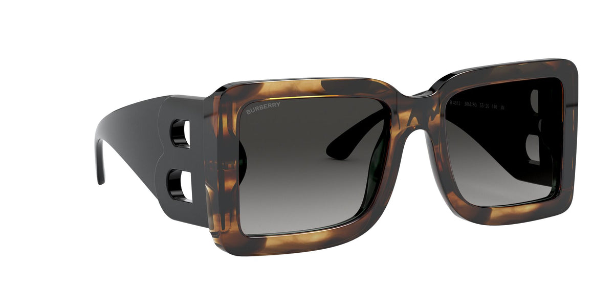 Burberry BE 4312 Brown / Grey Gradient 55 / Plastic / Plastic