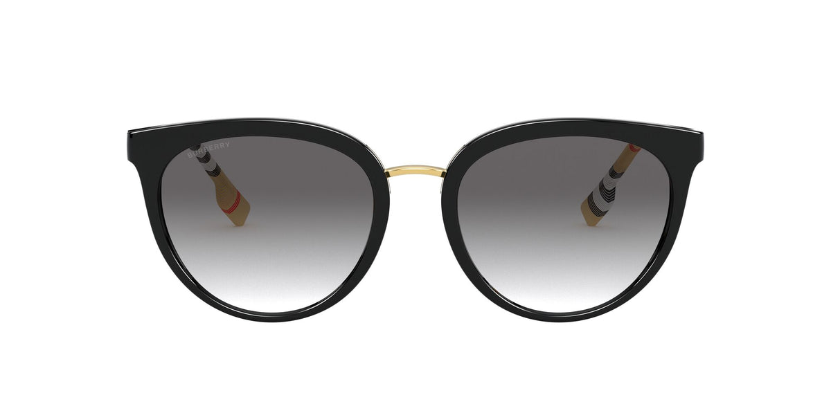 Burberry Willow 0BE4316F 385311 57 Black / Grey Gradient 57 / Plastic / Plastic