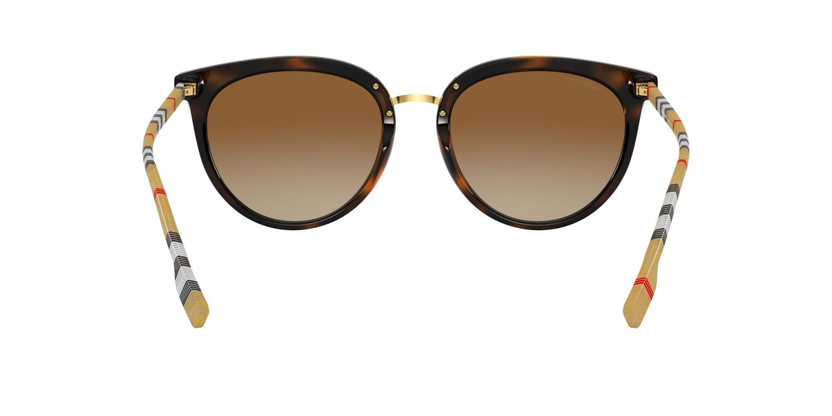 Burberry Willow 0BE4316F 3854T5 57 Dark Havana 
Polarised Brown Gradient 57 
Plastic 
Plastic