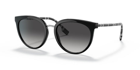 Burberry BE 4316F Black / Gradient Grey 57 / Plastic / Plastic