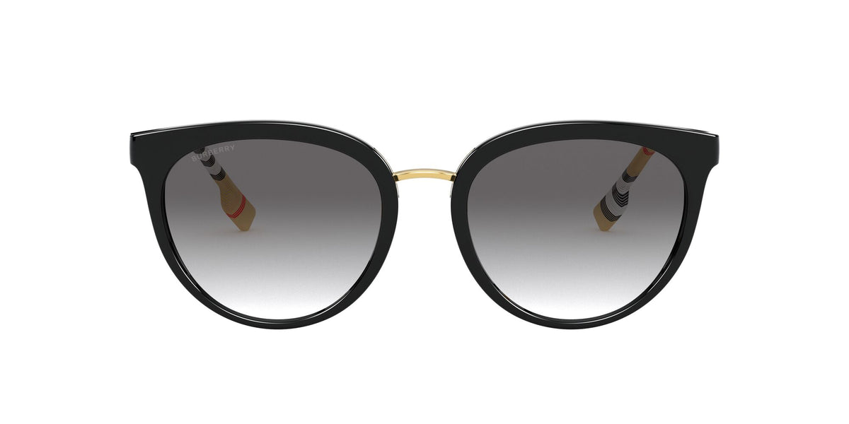 Burberry Willow 0BE4316 385311 54 Black / Grey Gradient 54 / Plastic / Plastic