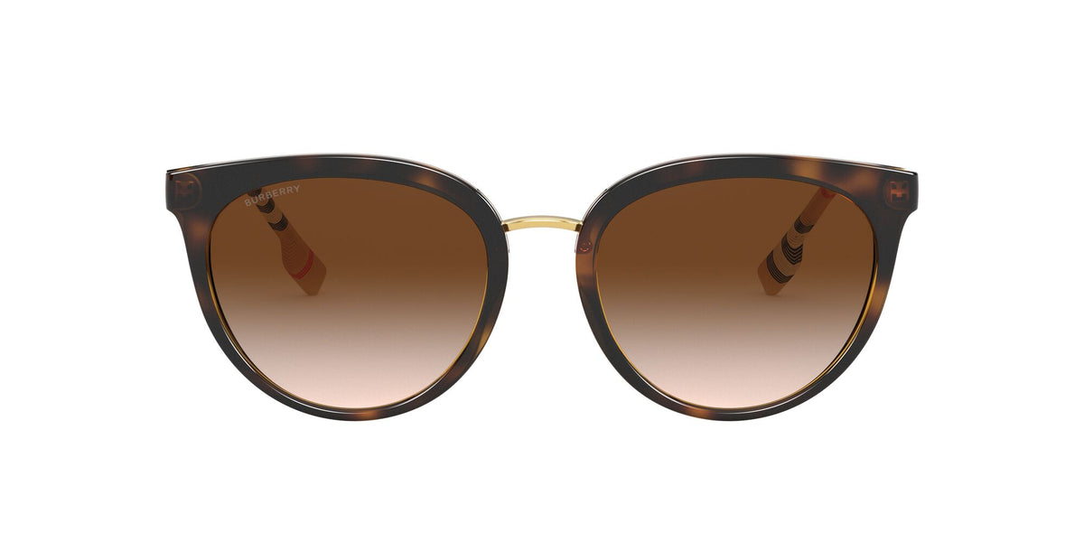 Burberry BE 4316 Dark Havana / Brown Gradient 54 / Plastic / Plastic
