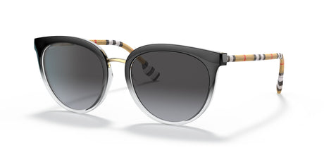 Burberry BE 4316 Black Gradient / Grey Gradient 54 / Plastic / Plastic