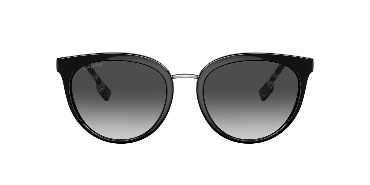 Burberry BE 4316 Black / Gradient Grey 54 / Plastic / Plastic