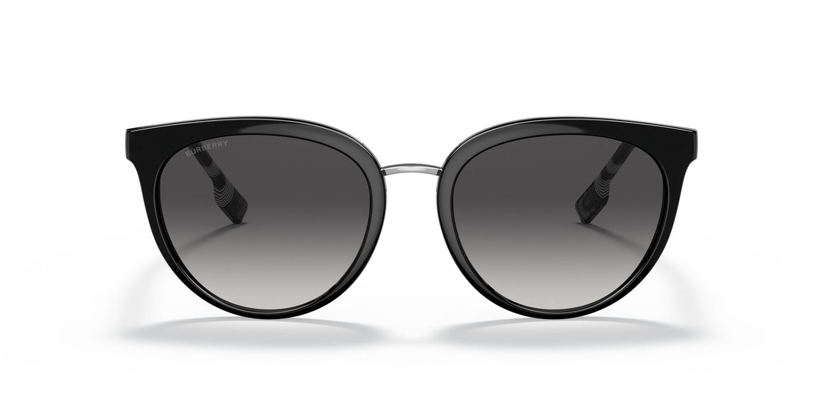 Burberry BE 4316 Black / Gradient Grey 54 / Plastic / Plastic