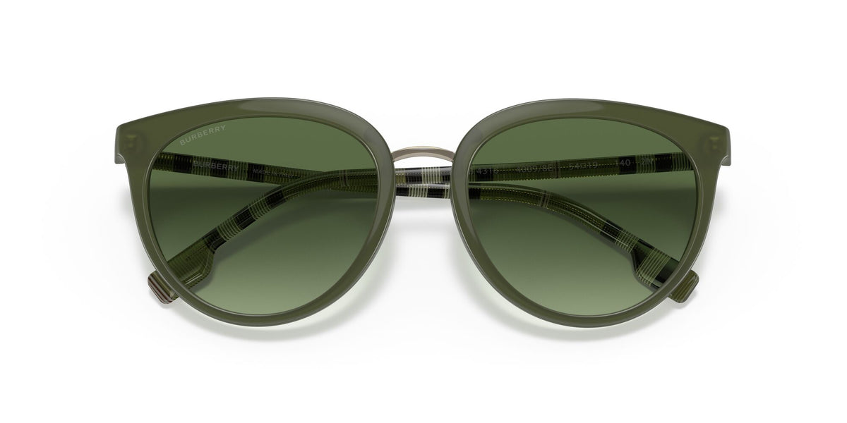 Burberry BE 4316 Green / Gradient Green 54 / Plastic / Plastic