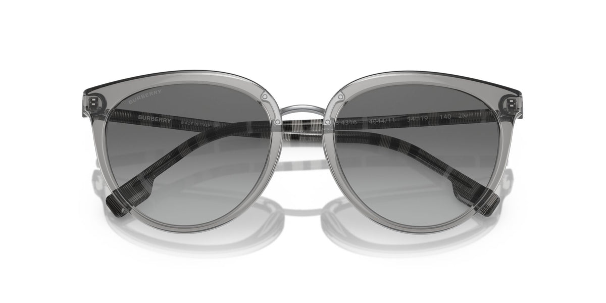 BE 4316 Burberry Willow Grey / Grey Gradient 54 54 / Polycarbonate / Nylon / Acetate