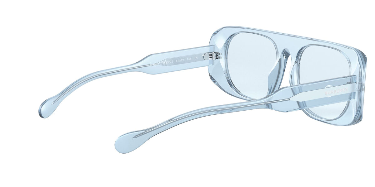 Burberry BE 4322 Transparent Azure / Azure 61 / Plastic / Plastic