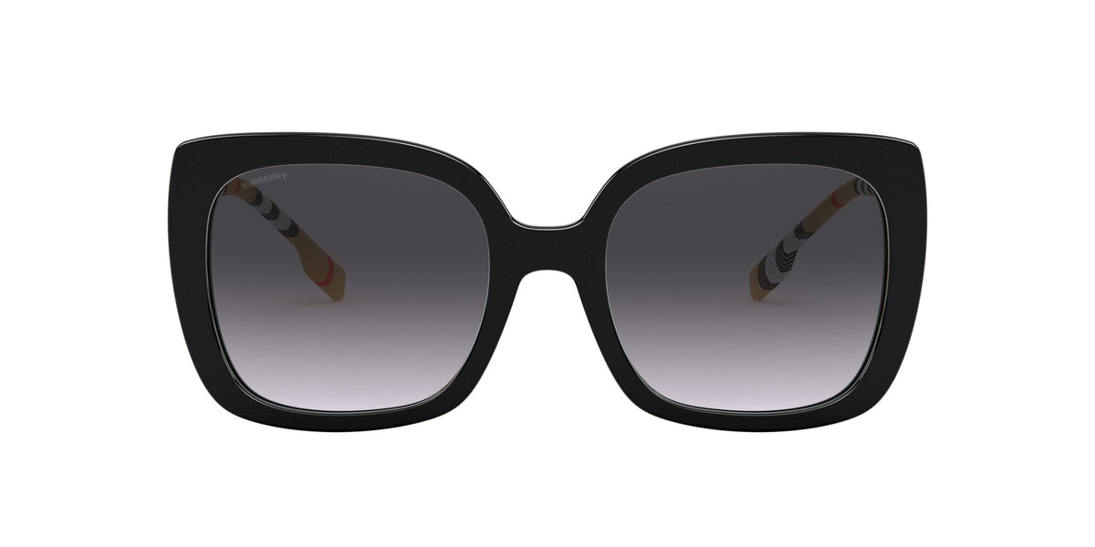 Burberry Caroll 0BE4323F 38538G 56 Black / Grey Gradient 56 / Plastic / Plastic