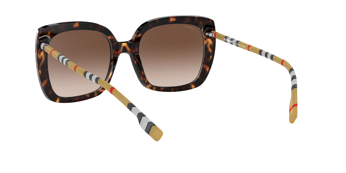 Burberry BE 4323F Dark Havana / Brown Gradient 56 / Plastic / Plastic