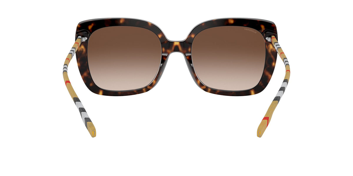 Burberry BE 4323F Dark Havana / Brown Gradient 56 / Plastic / Plastic