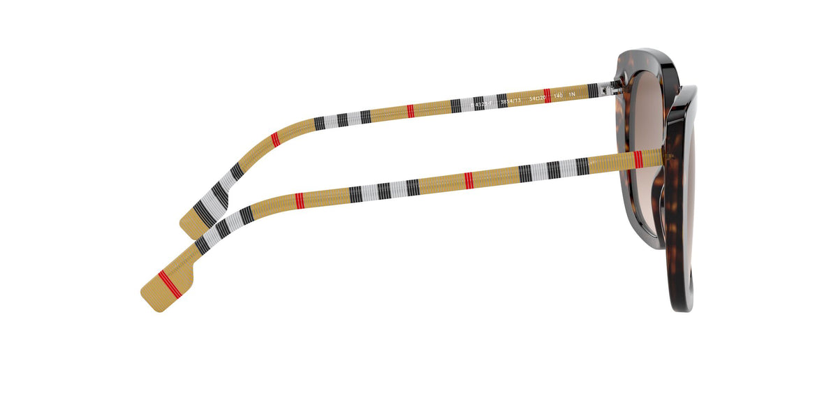 Burberry BE 4323F Dark Havana / Brown Gradient 56 / Plastic / Plastic