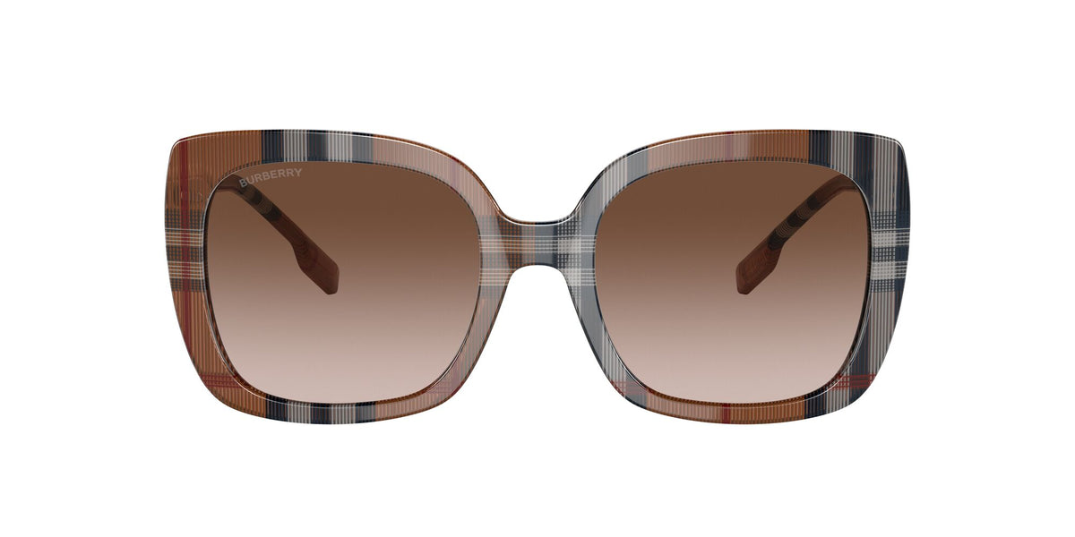 Burberry BE 4323F Check Brown / Gradient Brown 56 / Plastic / Plastic