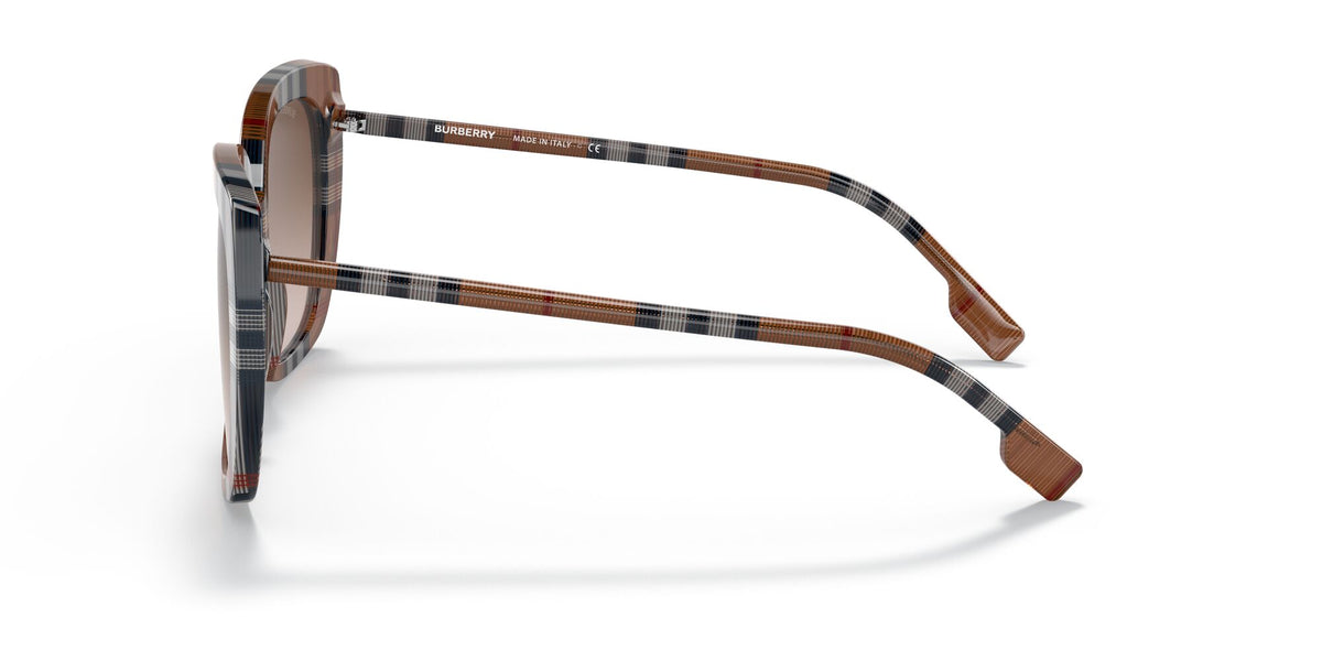 Burberry BE 4323F Check Brown / Gradient Brown 56 / Plastic / Plastic