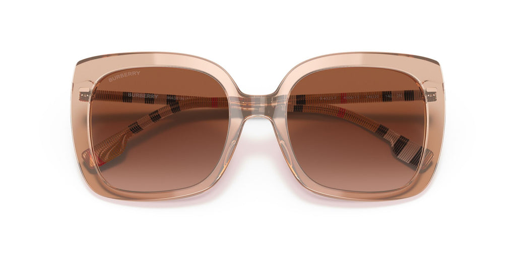 Burberry Caroll 0BE4323F 400613 56 Peach / Gradient Brown 56 / Plastic / Plastic