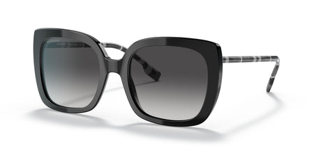 Burberry BE 4323F Black / Gradient Grey 56 / Plastic / Plastic