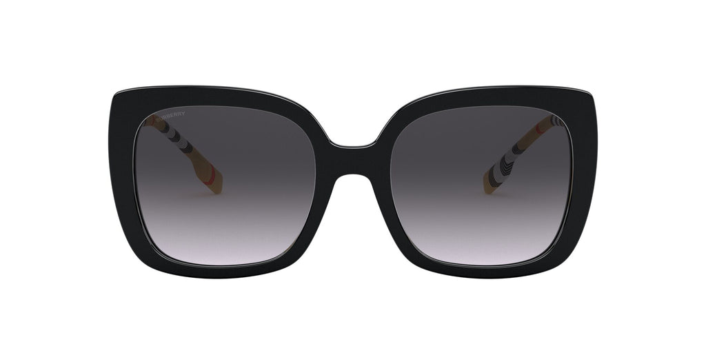Burberry Caroll 0BE4323 38538G 54 Black / Grey Gradient 54 / Plastic / Plastic