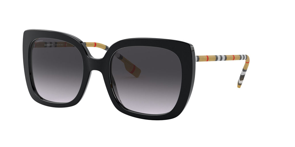Burberry Caroll 0BE4323 38538G 54 Black / Grey Gradient 54 / Plastic / Plastic