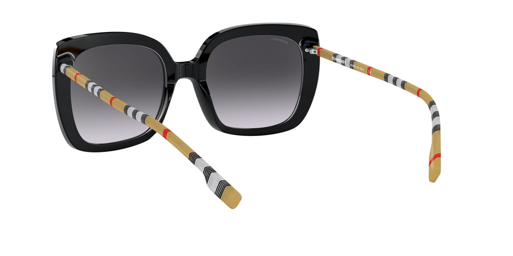 Burberry Caroll 0BE4323 38538G 54 Black / Grey Gradient 54 / Plastic / Plastic