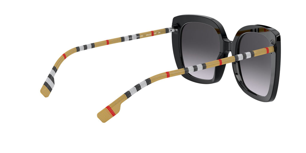 Burberry Caroll 0BE4323 38538G 54 Black / Grey Gradient 54 / Plastic / Plastic